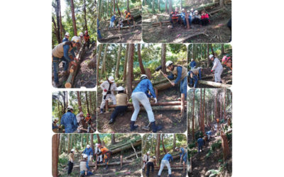 森林整備ボランティア団体「フジヤマロガークラブ」第１回開催しました‼